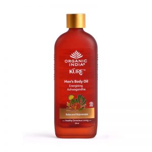 Mens Body Oil Energising Ashwagandha