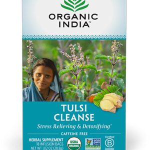 organic india tulsi cleanse tea